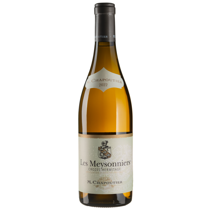 Вино Chapoutier Crozes Hermitage Les Meysonniers Blanc / Крозе Ермітаж Лє Мейсон'є Блан 2022, біле сухе, 0.75 л