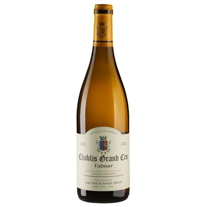 Вино Jean-Paul & Benoit Droin Chablis Valmur / Шаблі Валмур 2022, біле сухе, 0.75 л