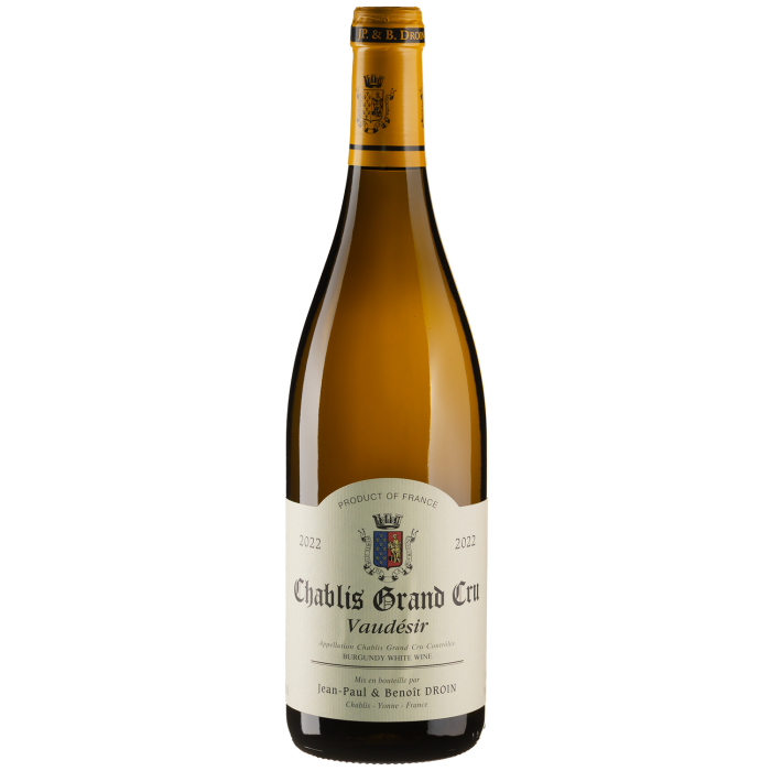 Вино Jean-Paul & Benoit Droin Chablis Vaudesir / Шаблі Водезір 2022, біле сухе, 0.75 л