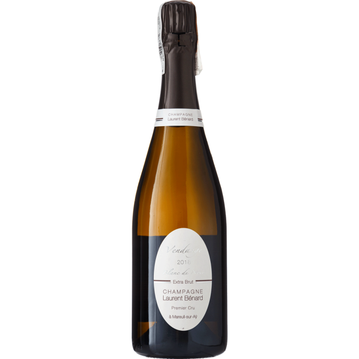 Шампанське Champagne Laurent Benard Vendange / Венданж 2018, біле, 0.75 л Шампанське Champagne Laurent Benard Vendange / Венданж 2018, біле, 0.75 л