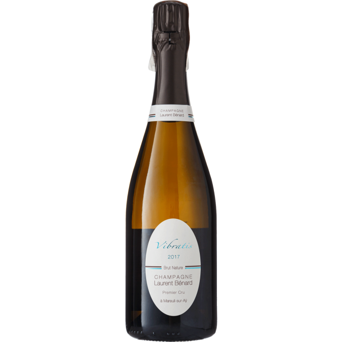 Шампанське Champagne Laurent Benard Vibratis / Вібратіс 2017, біле, 0.75 л Шампанське Champagne Laurent Benard Vibratis / Вібратіс 2017, біле, 0.75 л