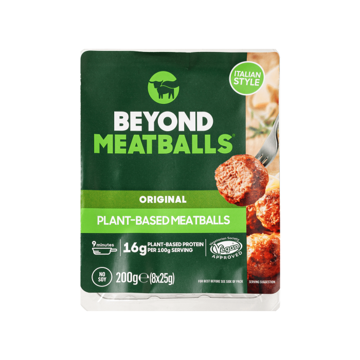 Мітболи рослинні заморожені 8х25г, Beyond Meat
