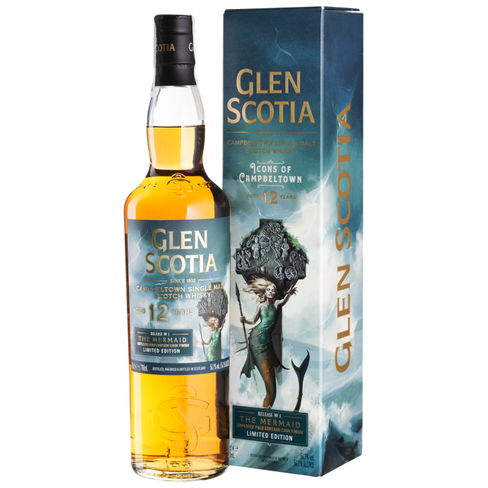 Віскі Glen Scotia 12yo The Mermaid, 0.7 л