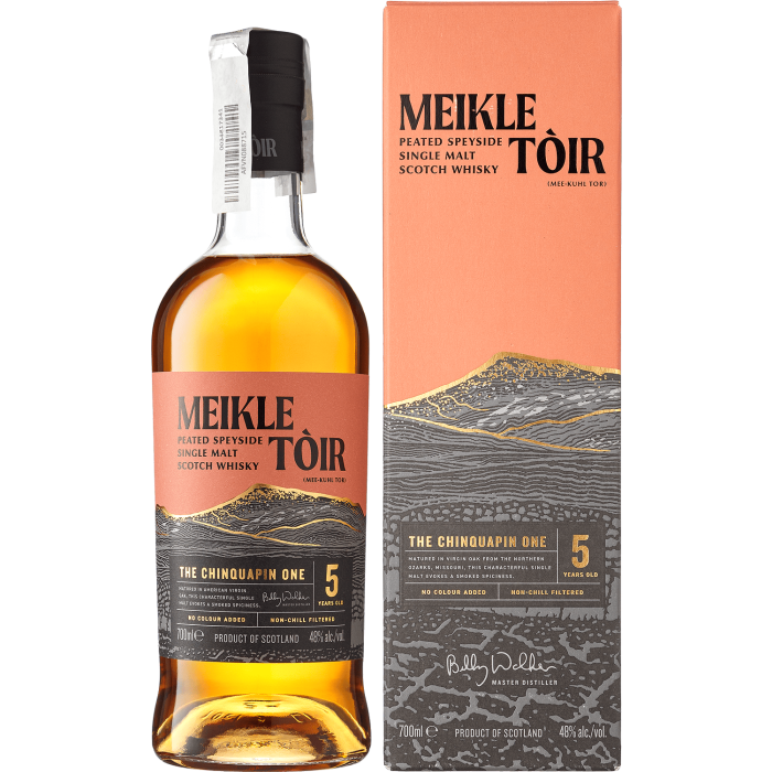 Віскі Meikle Toir The Chinquapin 5yo, 0.7 л