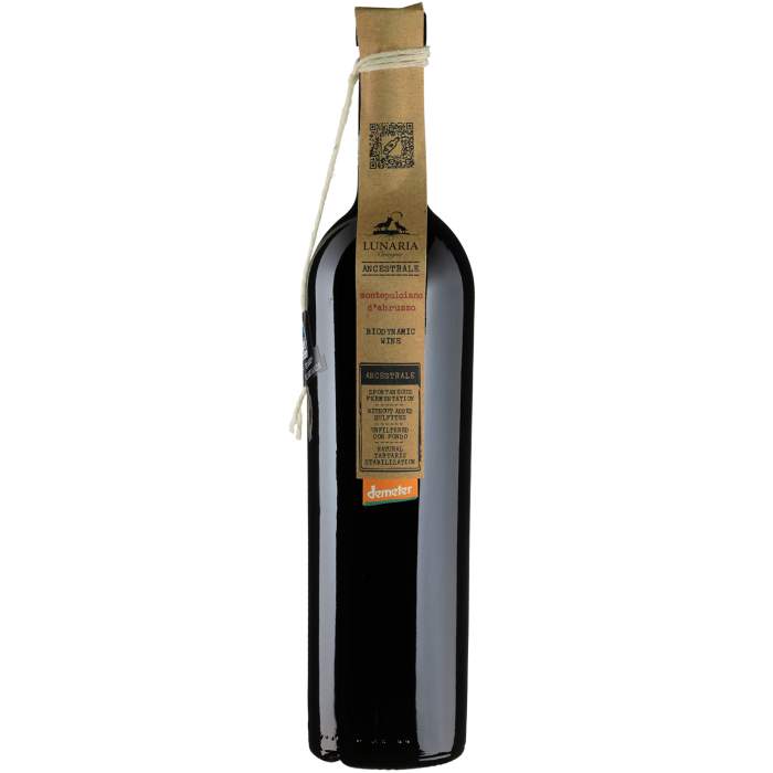 Вино Lunaria Ancestrale Montepulciano D’Abruzzo / Монтепульчано Д’Абруццо, червоне сухе, 0.75 л