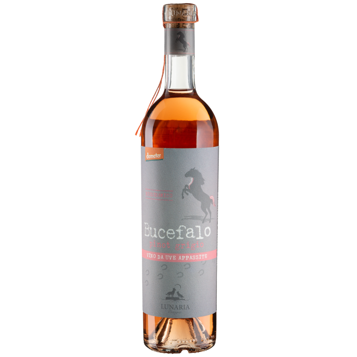 Вино Lunaria Bucefalo Pinot Grigio Terre Di Chieti / Буцефало Піно Гріджо Терре Ді К'єті, біле напівсухе, 0.75 л Вино Lunaria Bucefalo Pinot Grigio Terre Di Chieti / Буцефало Піно Гріджо Терре Ді К'єті, біле напівсухе, 0.75 л