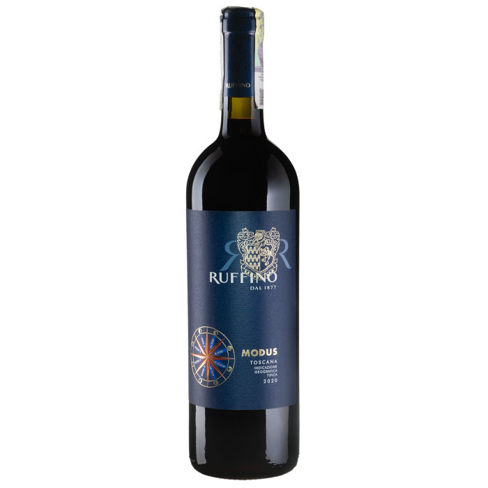 Вино Ruffino Modus / Модус 2020, червоне сухе, 0.75 л