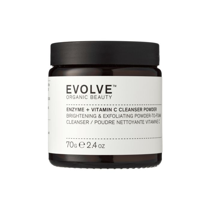 Пудра для вмивання ензимна з вітаміном С 70г, Evolve Organic Beauty Пудра для вмивання ензимна з вітаміном С 70г, Evolve Organic Beauty