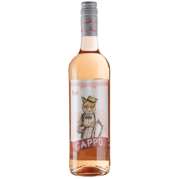 Вино Cappo Cappo Rose / Каппо Розе, рожеве напівсухе, 0.75 л