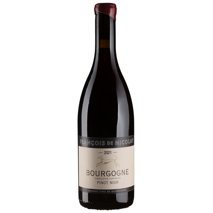 Вино Francois de Nicolay Bourgogne Pinot Noir / Бургунді Піно Нуар 2021, червоне сухе, 0.75 л