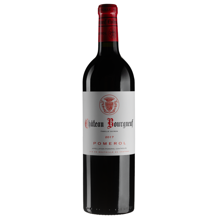 Вино Chateau Bourgneuf Chateau Bourgneuf / Шато Бургнеф 2017, червоне сухе, 0.75 л