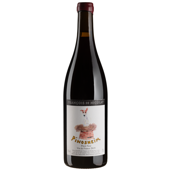 Вино Francois de Nicolay Vin de France "Pinosheim" / Він де Франс "Піносайм" 2019, червоне сухе, 0.75 л
