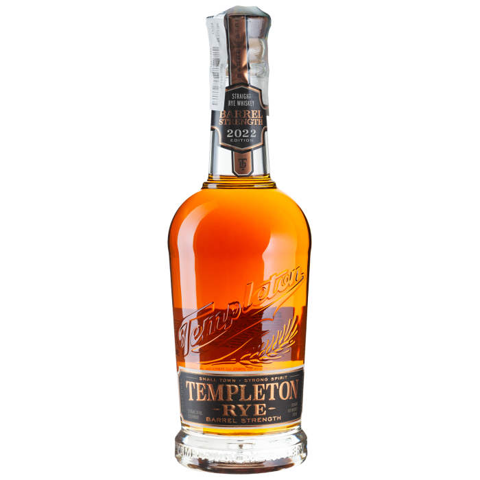 Віскі Templeton Rye Barrel Strength, 0.7 л