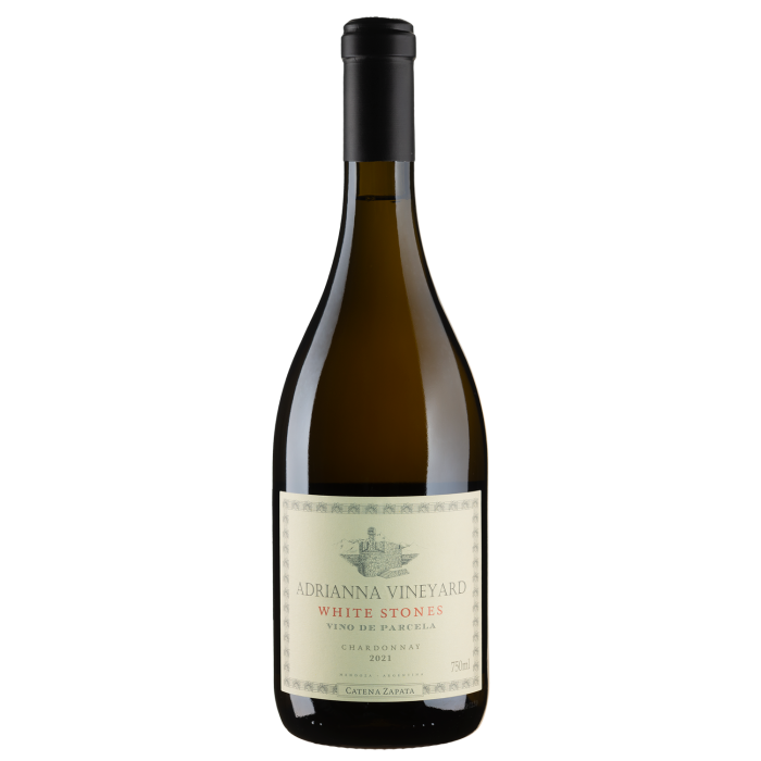 Вино Catena Zapata Adrianna Vineyard White Stones Chardonnay / Адріанна Вайнярд Вайт Стоунс Шардоне 2021, біле сухе, 0.75 л