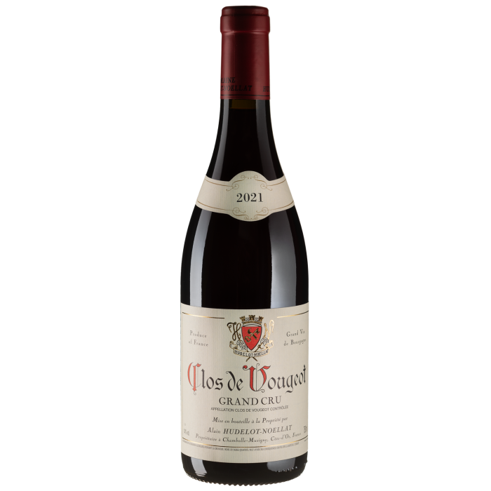 Вино Domaine Hudelot-Noellat Clos de Vougeot Grand Cru / Кло де Вужо Гран Крю 2021, червоне сухе, 0.75 л