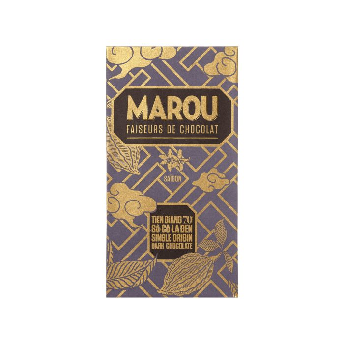 Шоколад чорний 70% Тьєнзянг 80г, Marou Шоколад чорний 70% Тьєнзянг 80г, Marou