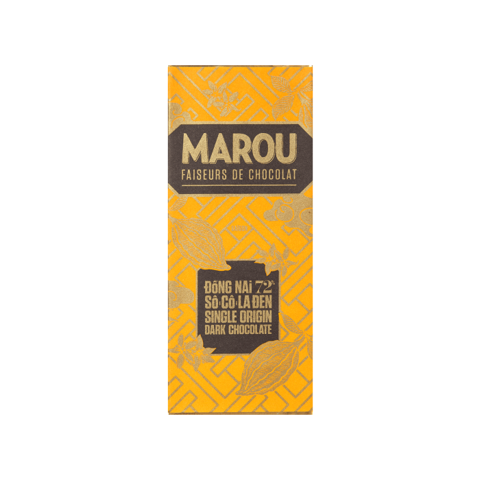 Шоколад чорний 72% Донгнай 24г, Marou