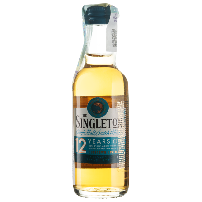 Віскі Singleton of Dufftown 12yo, gift box, 0.05 л Віскі Singleton of Dufftown 12yo, gift box, 0.05 л