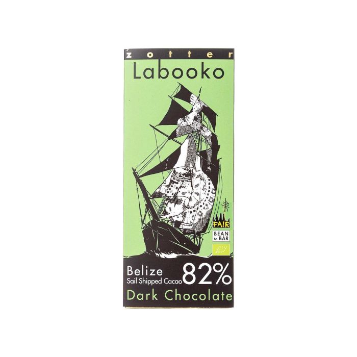 Шоколад чорний Беліз 82% органічний 70г Labooko, Zotter Шоколад чорний Беліз 82% органічний 70г Labooko, Zotter