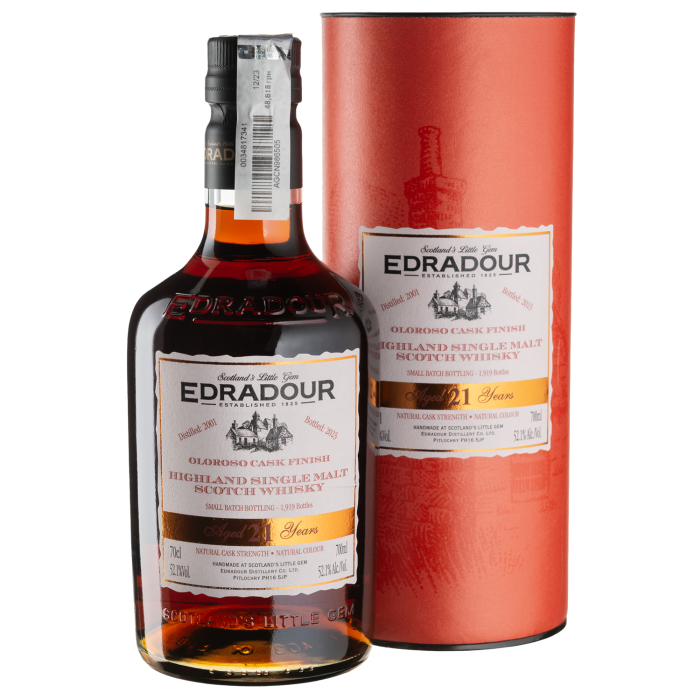 Віскі Edradour 21yo, 0.7 л