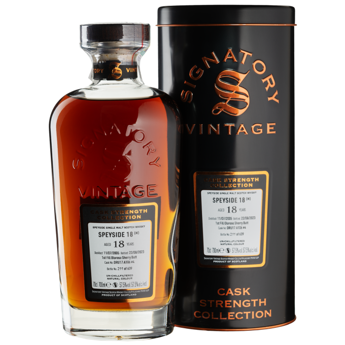 Віскі Signatory Speyside Cask Strength, 0.7 л