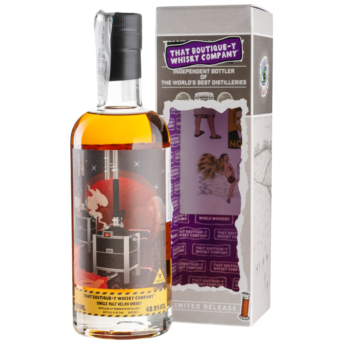 Віскі TBWC Penderyn 12yo, 0.5 л