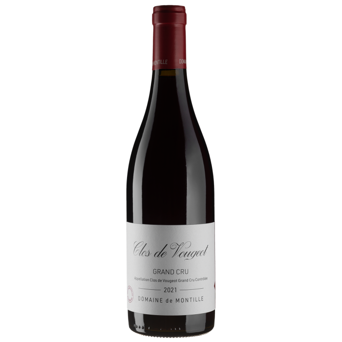 Вино Domaine de Montille Clos Vougeot - Grand Cru / Кло Вужо - Гран Крю 2021, червоне сухе, 0.75 л