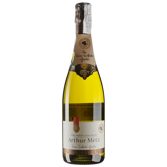 Ігристе Arthur Metz Cremant D'Alsace A.Metz / Креман Д'Ельзас А.Мец, біле, 0.75 л