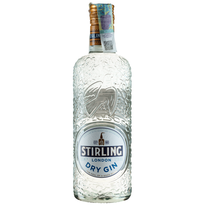 Джин Stirling London Dry Gin, 0.5 л Джин Stirling London Dry Gin, 0.5 л
