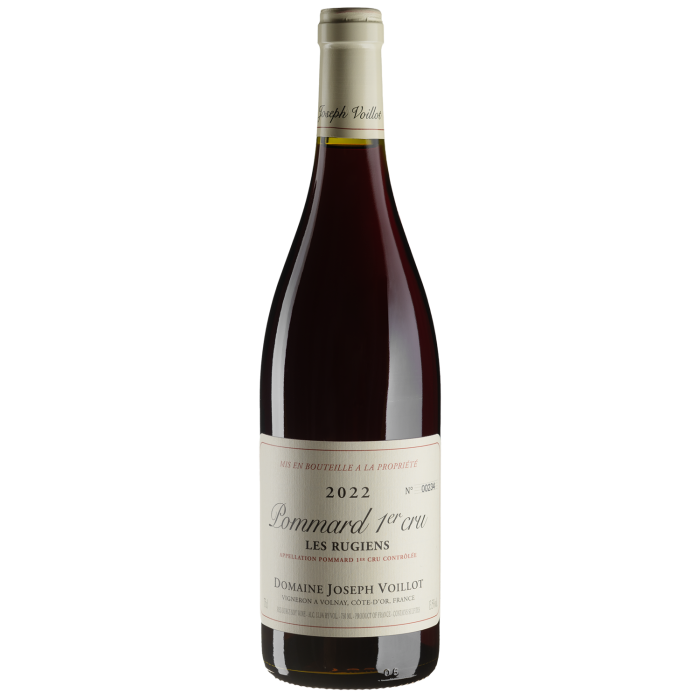 Вино Joseph Voillot Pommard 1er Cru Les Rugiens / Поммар Прем'єр Крю Ле Ружіє 2022, червоне сухе, 0.75 л