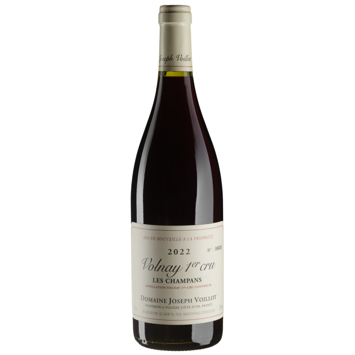 Вино Joseph Voillot Volnay 1er cru Les Champans / Вольне Прем'єр Крю Ле Шампанс 2022, червоне сухе, 0.75 л