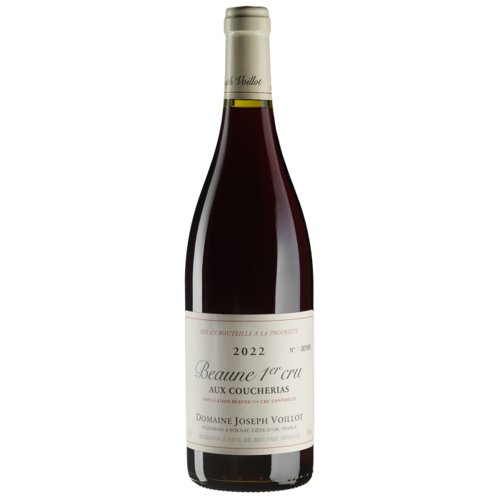 Вино Joseph Voillot Beaune 1er cru Aux Coucherias / Бон Прем'єр Крю О Кучеріс 2022, червоне сухе, 0.75 л