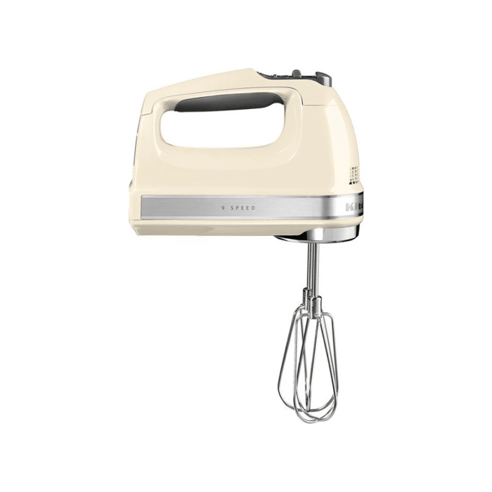 Міксер ручний 9 швидкостей кремового кольору, KitchenAid