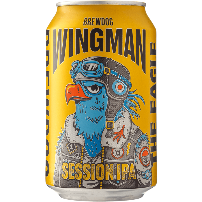 Пиво BrewDog Wingman, 0.33 л Пиво BrewDog Wingman, 0.33 л