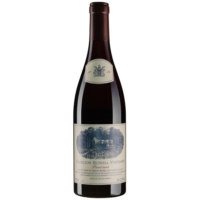 Вино Hamilton Russell Vineyards Hamilton Russell Vineyards Pinot Noir / Хамільтон Рассел Вайнярдс Піно Нуар 2023, червоне сухе, 0.75 л