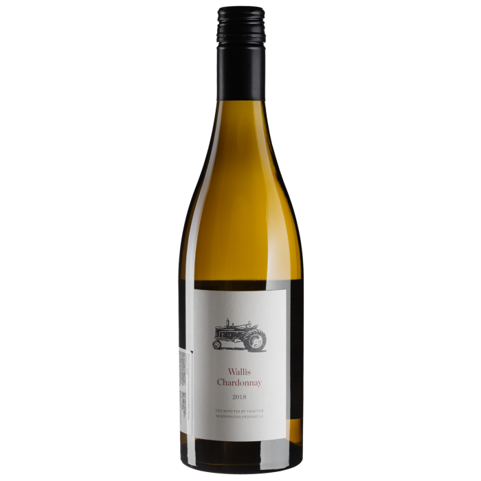 Вино Ten Minutes by Tractor Wallis Chardonnay / Уолліс Шардоне 2018, біле сухе, 0.75 л