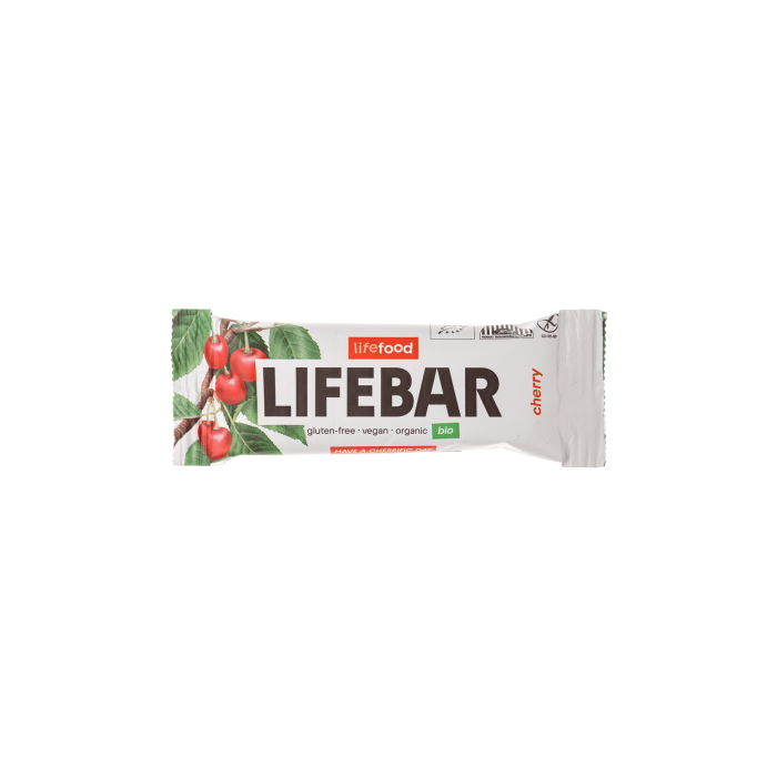 Батончик енергетичний з вишнею органічний 40г Lifebar, Lifefood