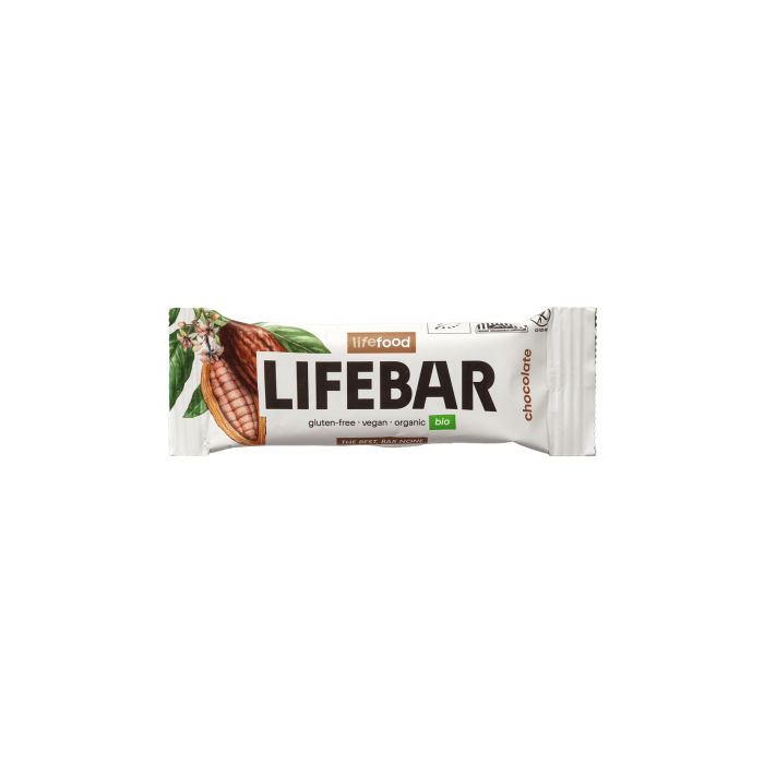 Батончик енергетичний з шоколадом органічний 40г Lifebar, Lifefood