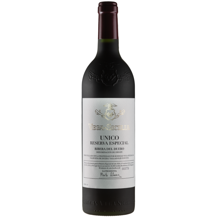 Вино Vega Sicilia Unico Reserva Especial / Уніко Резерва Еспесіаль 2024, червоне сухе, 0.75 л