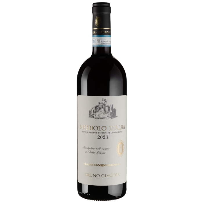 Вино Giacosa Bruno Nebbiolo d'Alba / Неббіоло д'Альба 2023, червоне сухе, 0.75 л
