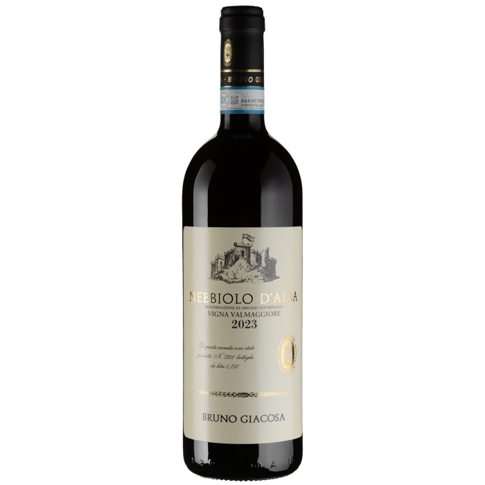 Вино Giacosa Bruno Nebbiolo d'Alba Vigna Valmaggiore / Неббіоло д'Альба Вінья Вальмаджоре 2023, червоне сухе, 0.75 л