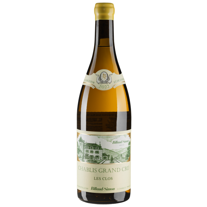 Вино Billaud-Simon Chablis Grand Cru Les Clos / Шаблі Гран Крю Лє Кло 2022, біле сухе, 0.75 л