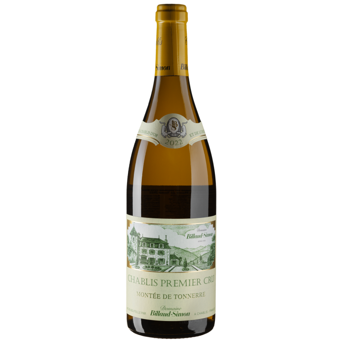 Вино Billaud-Simon Chablis Premier Cru Montee de Tonnerre / Шаблі Прем'єр Крю Монте де Тонер 2022, біле сухе, 0.75 л