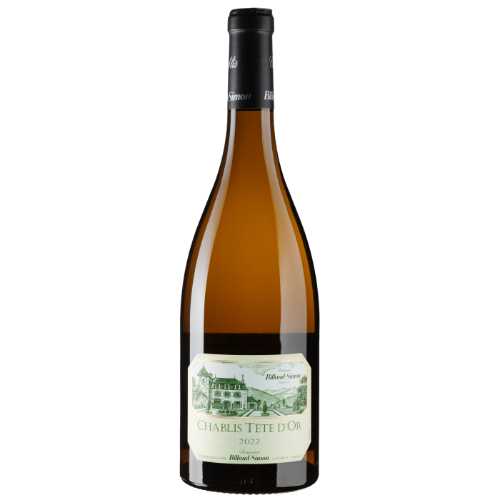 Вино Billaud-Simon Chablis Tete d'Or / Шаблі Тет д'Ор 2022, біле сухе, 0.75 л