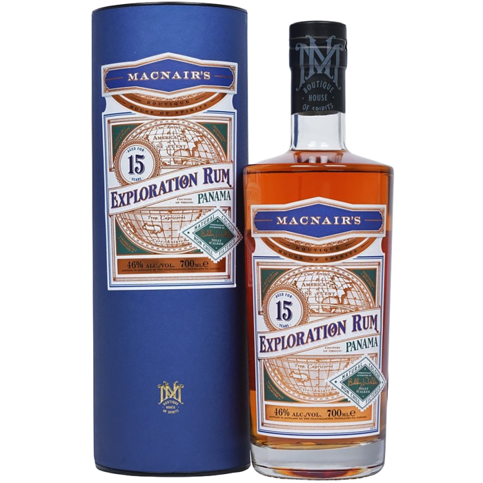 Ром MacNair's Explorer 15yo Panama, 0.7 л
