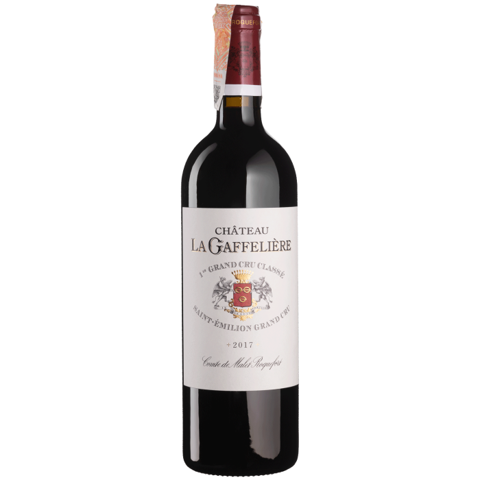 Вино Chateau La Gaffeliere Chateau La Gaffeliere / Шато Ля Гаффелієр 2017, червоне сухе, 0.75 л