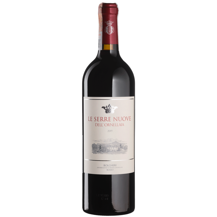 Вино Ornellaia Le Serre Nuove dell'Ornellaia / Лє Серре Нуове дель'Орнелая 2019, червоне сухе, 0.75 л