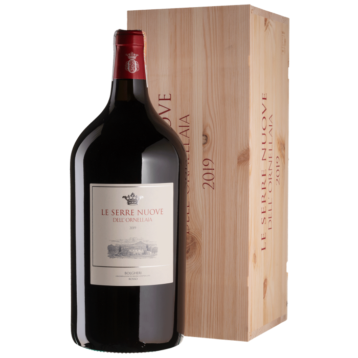 Вино Ornellaia Le Serre Nuove dell'Ornellaia / Лє Серре Нуове дель'Орнелая 2019, червоне сухе, 3 л