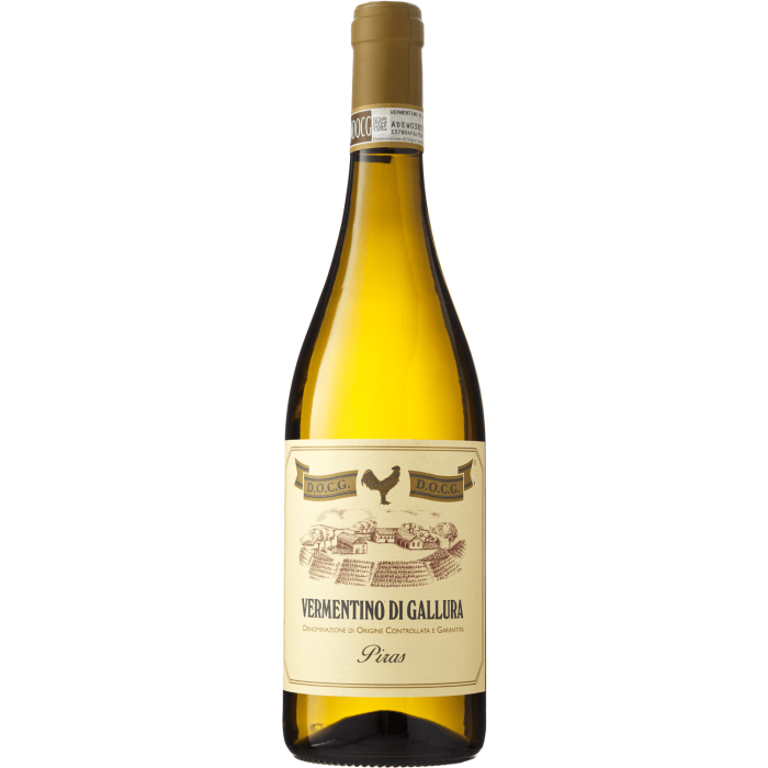Вино Piras Etichetta Storica / Етікетта Сторіка, біле сухе, 0.75 л