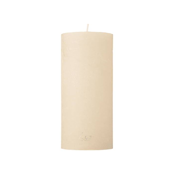 Свічка білого кольору 7x15см Luz Your Senses, Rasteli